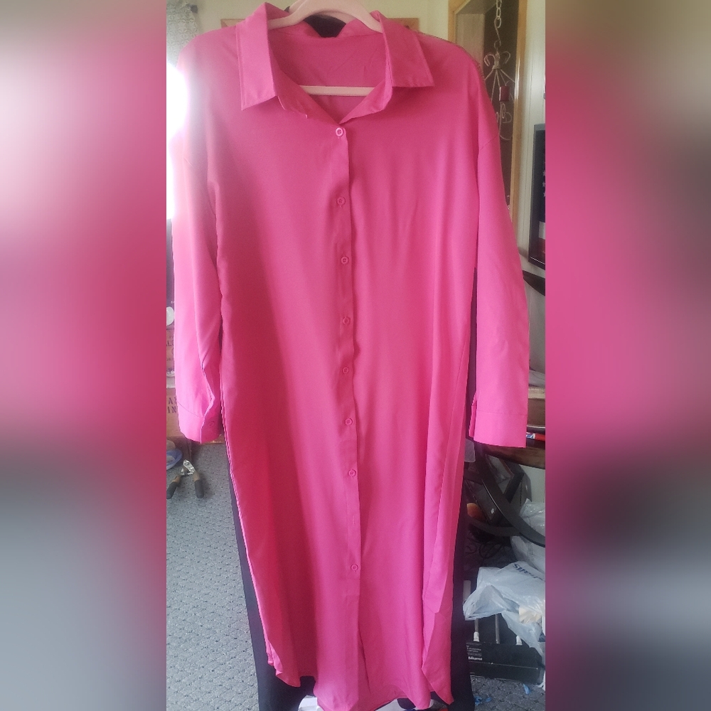 Fuchsia dress or jacket